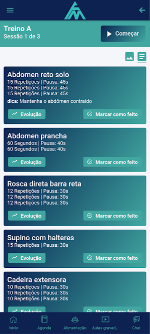 Felipe Marques Treino Online Screenshot 3