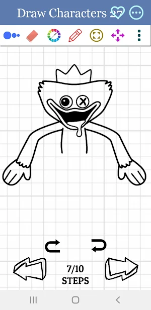 How to Draw Huggy Wuggy Easy Screenshot 2
