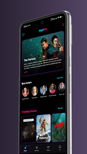 Nightflix: Movies & Tv  Series Screenshot 1
