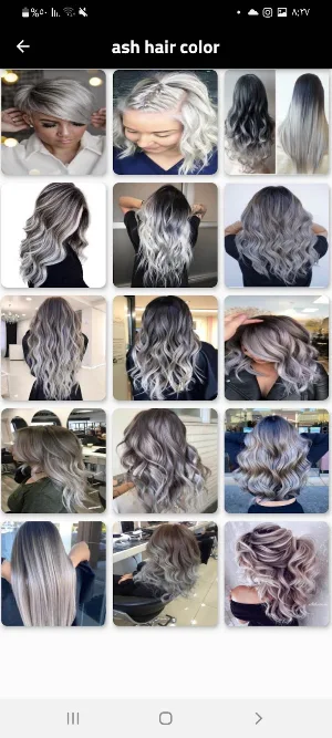 hair color _ hair dye Screenshot 1