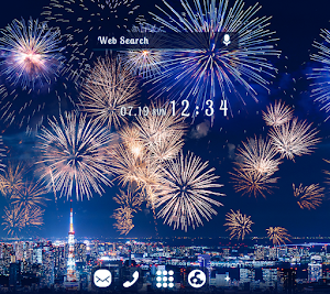 Firework Festival Theme +HOME Screenshot 0