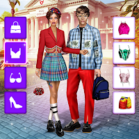 Couple Dress Up with Levels