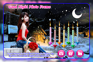 Good Night Photo Frame Screenshot 1