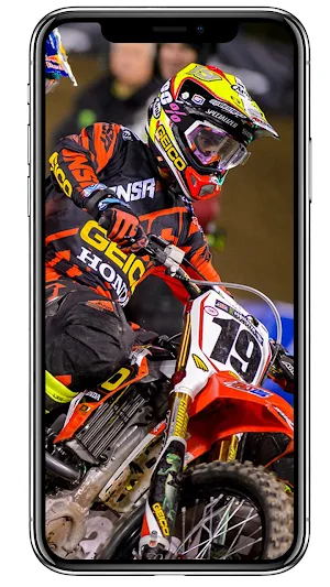 Dirt Race Motocross Wallpaper Screenshot 0