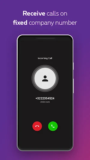 Proximus Webphone Screenshot 2