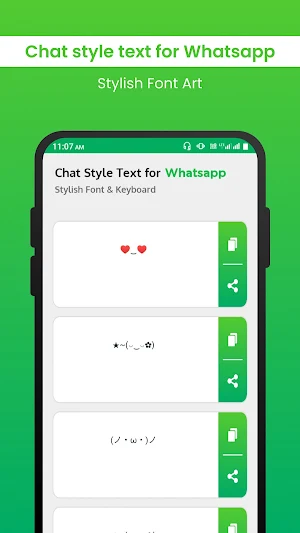 Chat Styles : Cool Font  Whats Screenshot 2