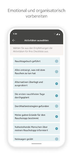 TK-RauchFrei Screenshot 2