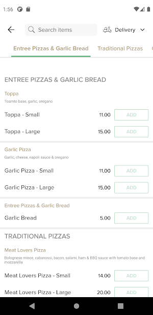 Bonetti's Pizzeria Screenshot 2
