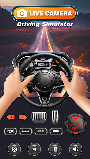 Car Horn Sounds and Steering Screenshot 0