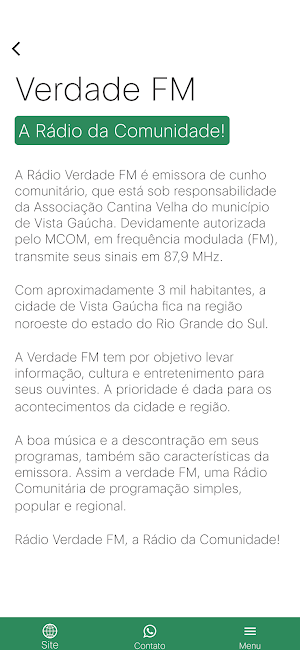 Verdade FM Screenshot 1