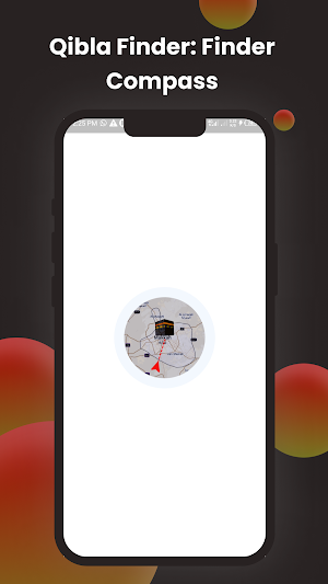 Qibla Finder : Qibla Compass Screenshot 1