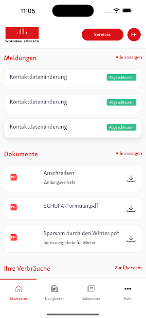 Wohnbau Lörrach Screenshot 0