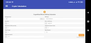 Cripto Minado Calculadora Screenshot 2