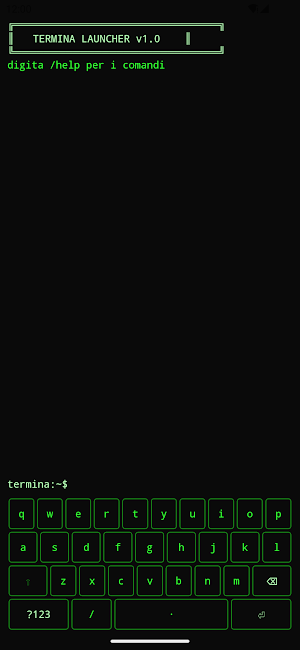 Termina Launcher Screenshot 0