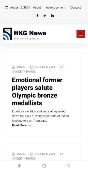 HKG Daily News - India's Popular Online News Media Screenshot 0