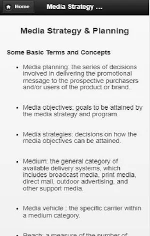 Media Planning Screenshot 2