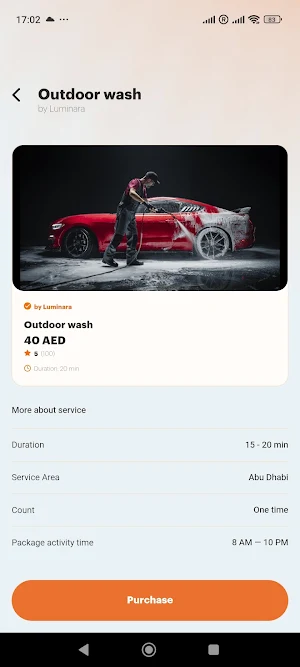 Luminara Car Care Screenshot 2