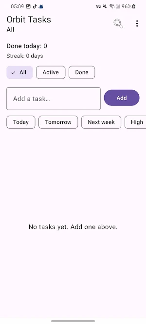 Orbit Tasks Screenshot 3