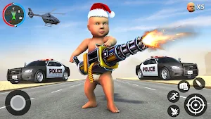 Baby Vice Town Spider Fighting Screenshot 0