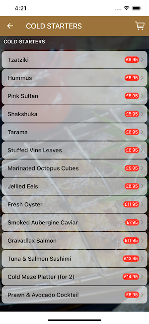 Barbarossa Sea Food Screenshot 3