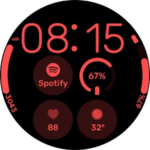 InfoGrid - Wear OS Watchface Screenshot 1