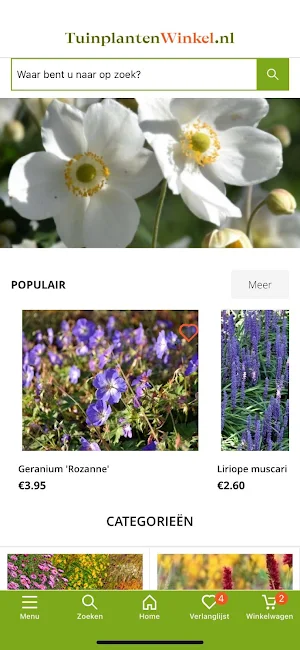 Tuinplantenwinkel Screenshot 0