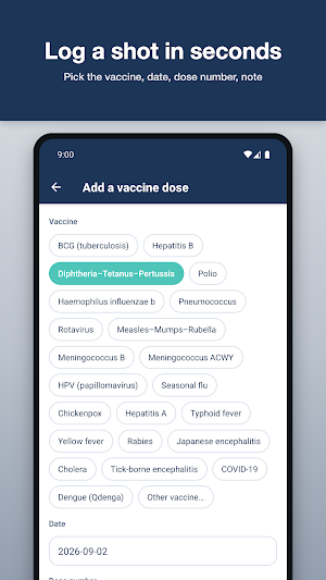 Vaxnext Family Vaccine Tracker Screenshot 3