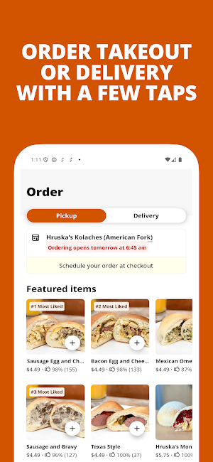 Hruska's Kolaches Screenshot 0