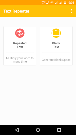 Text Repeter - text multi time Screenshot 0