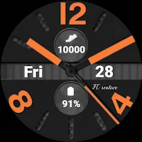 Dark & Bold Watch Face
