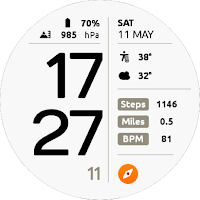 EXD043L: Digital Watch Face
