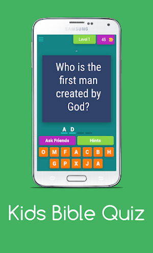 Children's Bible Trivia Game Screenshot 1
