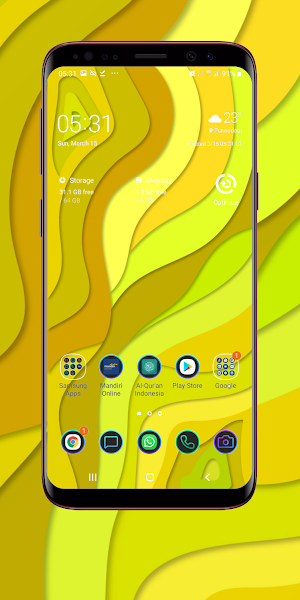 Pastel Yellow Wallpaper Screenshot 3