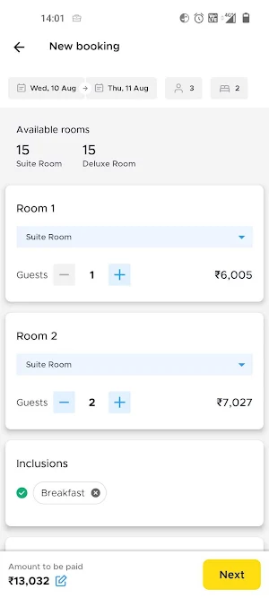 HotelBook - Modern Hotel PMS Screenshot 3