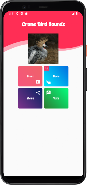 Crane Bird Sounds Screenshot 0