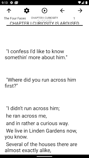 Book, The Four Faces Screenshot 1