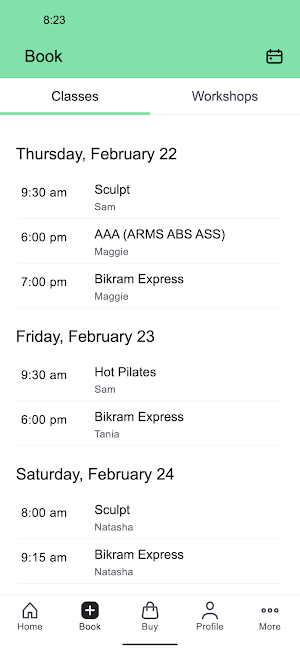 Doncaster Hot Yoga and Pilates Screenshot 1
