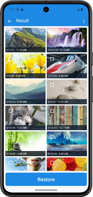 Photo Recovery / Recover PDF Screenshot 1