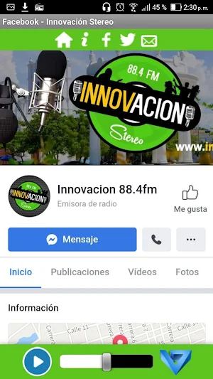 Radio Innovacion Stereo Screenshot 1