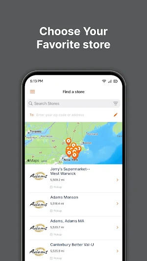 Adams Curbside & Delivery Screenshot 1