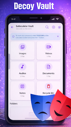 Calculator Vault: Hide Photos Screenshot 1