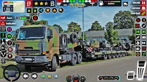 US Army Truck Military Game 3D Screenshot 2