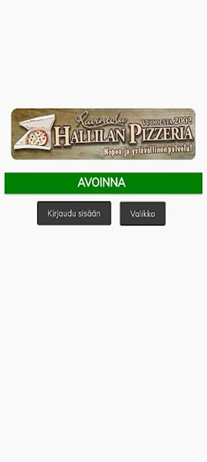 Hallilan Pizzeria Screenshot 0