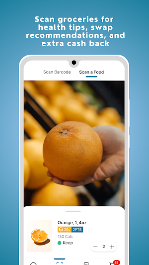 Nucona: Get Paid to Eat Better Screenshot 0