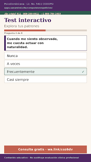Compulsion a la Repeticion Screenshot 2