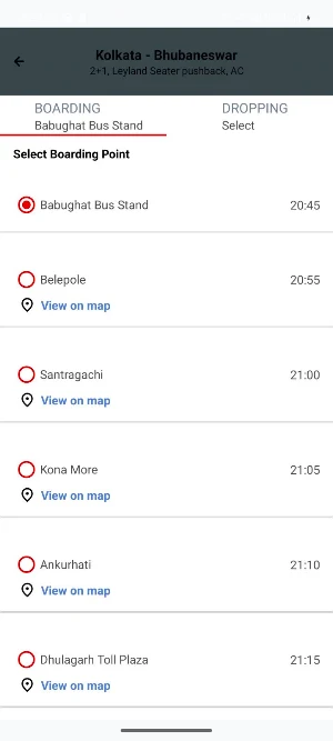 Reliance Travels Screenshot 3