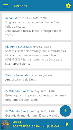 Rádio Jovem Gospel FM Screenshot 3