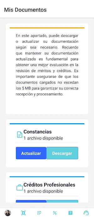 Concurso Docente Screenshot 1