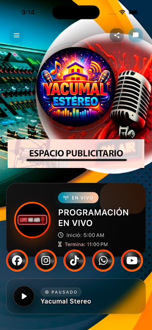 Yacumal Stereo Screenshot 0