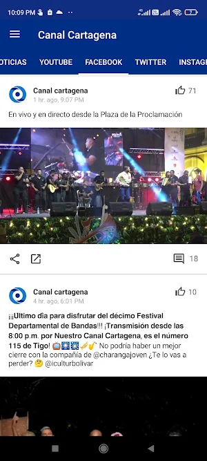 Canal Cartagena Screenshot 3